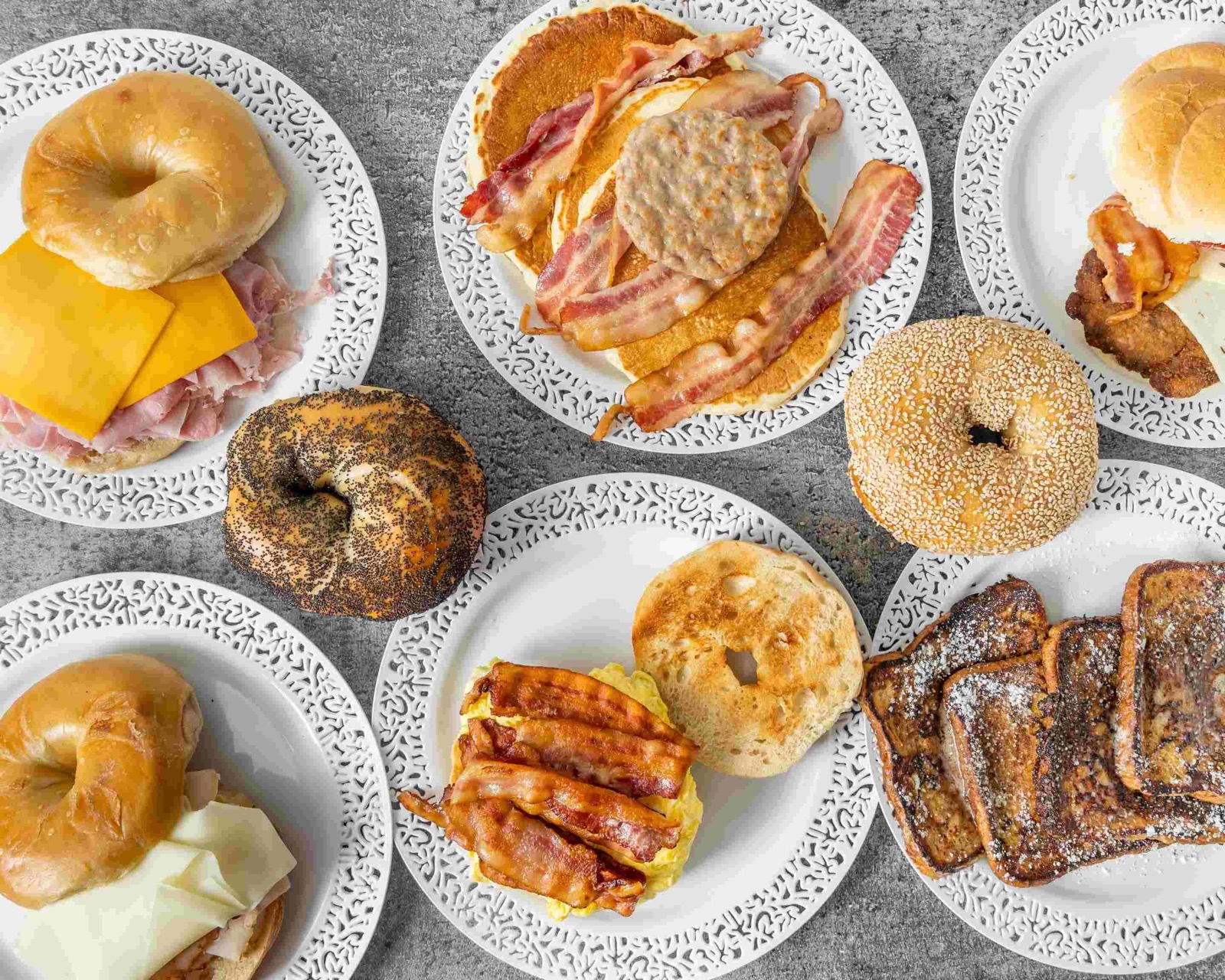 Bagels and sandwiches from Bagelicious